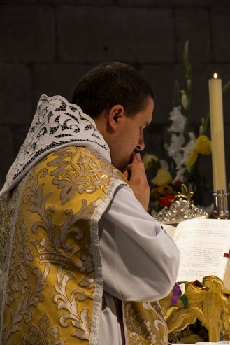 Primera Misa solemne del P. Carlos María. 