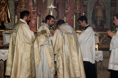 Primera Misa solemne del P. José Manuel 