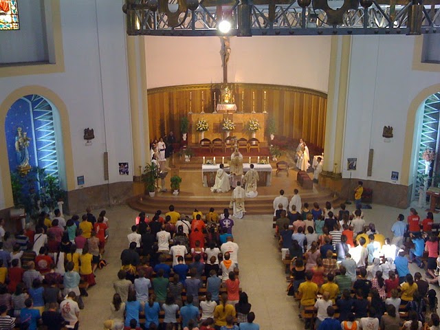 Misa Tradicional. Jornada Mundial de la Juventud. Madrid.
